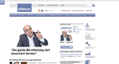 Desktop Screenshot of plaedoyer.ch